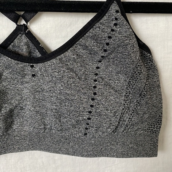 Gray Sports Bra Size M/L - Picture 2 of 7
